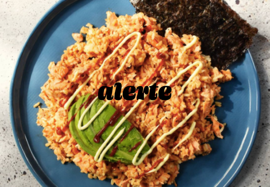 On a testé le salmon rice bowl