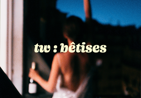 Les trucs à ne pas faire ce soir